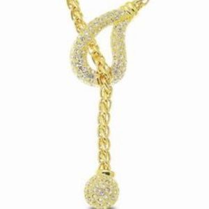 Gold Hang Loose Necklace